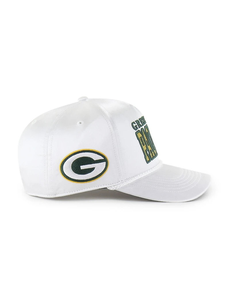 '47 Brand Women's White Green Bay Packers Outspoken Hitch Adjustable Hat