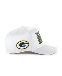 '47 Brand Women's White Green Bay Packers Outspoken Hitch Adjustable Hat