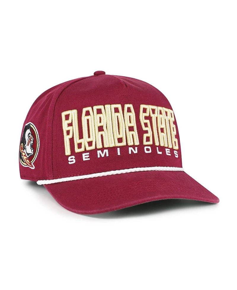 '47 Brand Big Boys and Girls Garnet Florida State Seminoles Byline Hitch Adjustable Hat