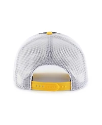 '47 Brand Big Boys and Girls Black/Gold Missouri Tigers Super Stripe Hitch Adjustable Trucker Hat