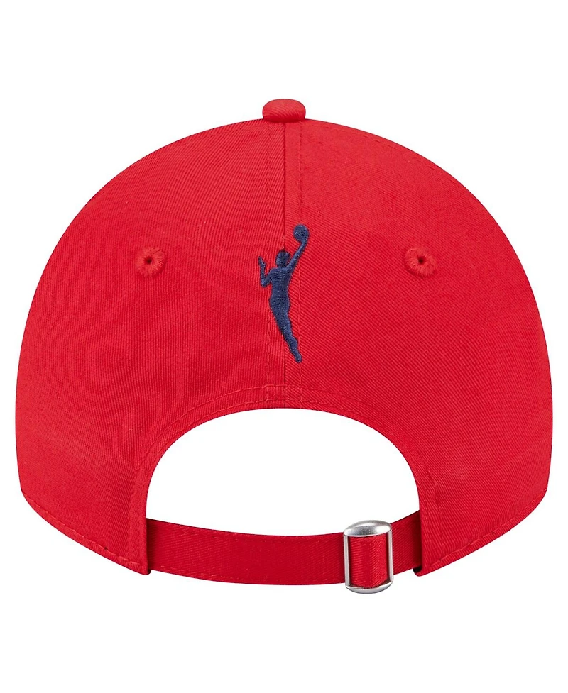 New Era Men's and Women's Red Indiana Fever 9TWENTY Established Date Side Patch Hat