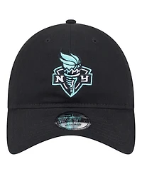 New Era Men's and Women's Black New York Liberty 9TWENTY Established Date Side Patch Hat