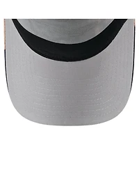 New Era Men's Black New England Patriots Bleached 9FORTY A-Frame Adjustable Hat