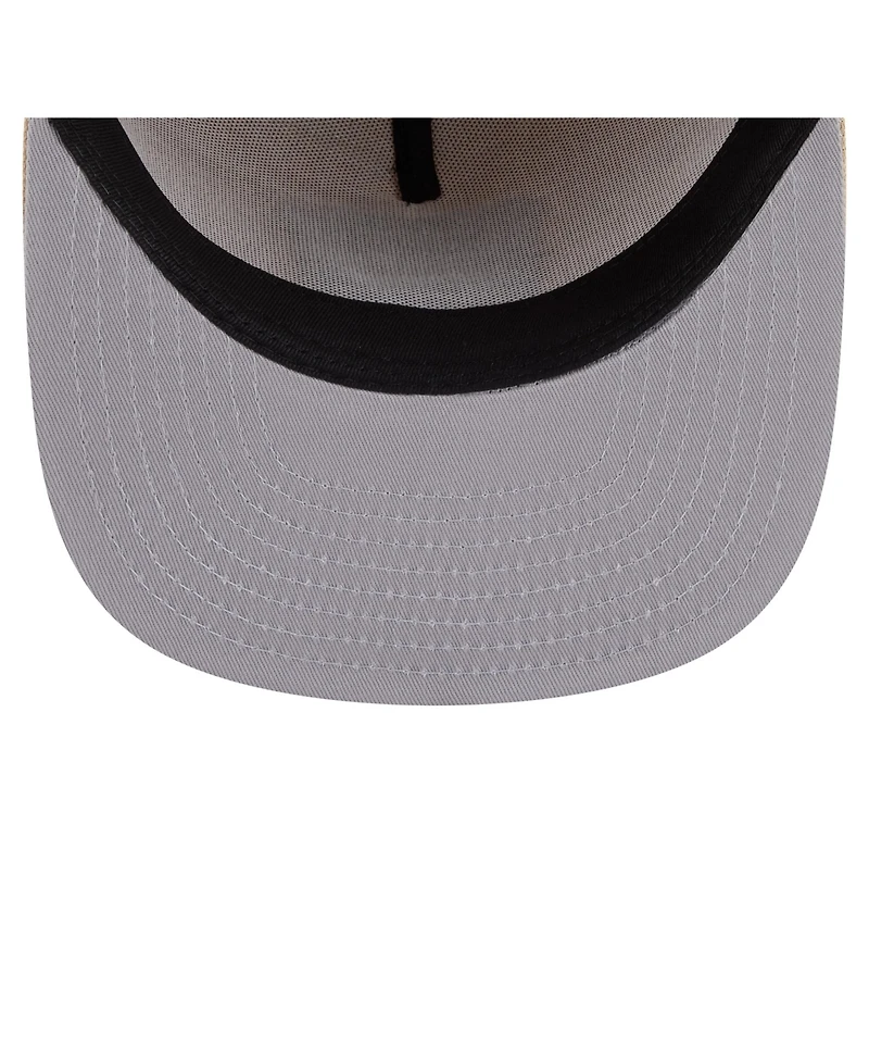 New Era Men's Light Beige Chicago Bears Color Pack A-Frame 9FIFTY Snapback Hat