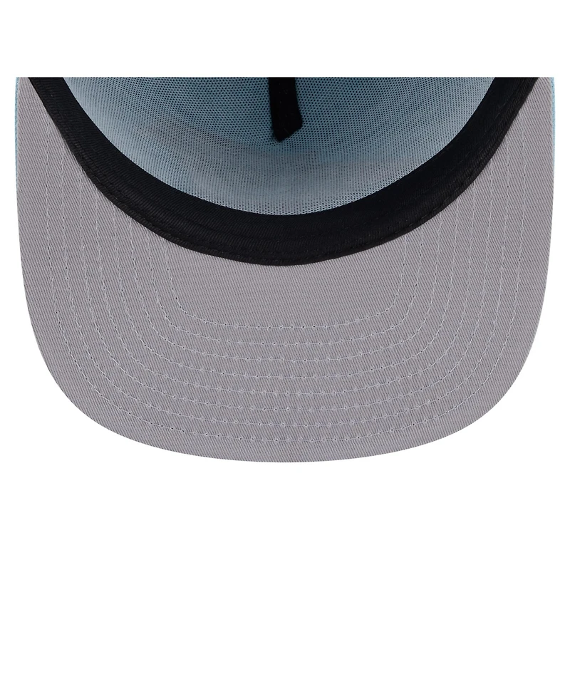 New Era Men's Light Blue Carolina Panthers Color Pack A-Frame 9FIFTY Snapback Hat