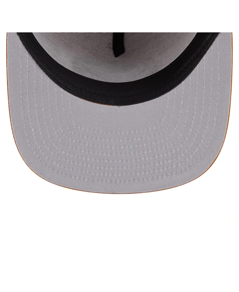 New Era Men's Brown Green Bay Packers Color Pack A-Frame 9FIFTY Snapback Hat