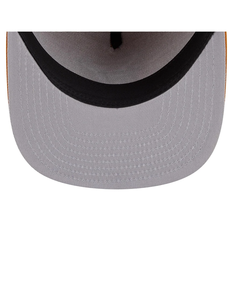 New Era Men's Brown Houston Texans Color Pack A-Frame 9FIFTY Snapback Hat