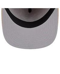 New Era Men's Brown Houston Texans Color Pack A-Frame 9FIFTY Snapback Hat