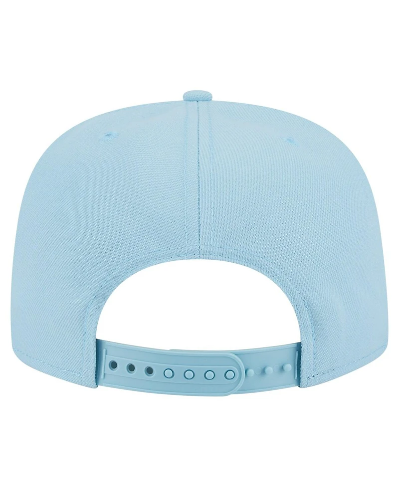New Era Men's Light Blue Jacksonville Jaguars Color Pack A-Frame 9FIFTY Snapback Hat