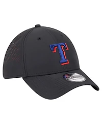New Era Men's Black Texas Rangers Night 39THIRTY Flex Hat