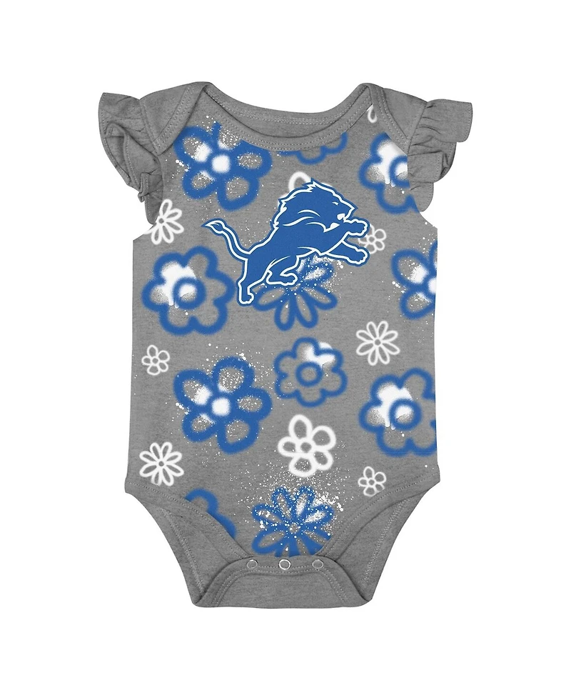 Outerstuff Baby Boys and Girls 2-Piece Detroit Lions The Sunshine Bodysuit Set