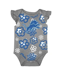 Outerstuff Baby Boys and Girls 2-Piece Detroit Lions The Sunshine Bodysuit Set