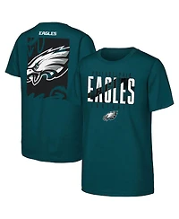 Outerstuff Big Boys and Girls Green Philadelphia Eagles Posterize T-Shirt