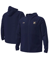 Under Armour Men's Navy Midshipmen Unstoppable Raglan Full-Zip Jacket