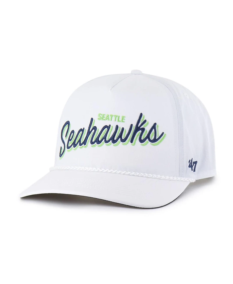 '47 Brand Men's White Seattle Seahawks Brrr Fairway Hitch Adjustable Hat