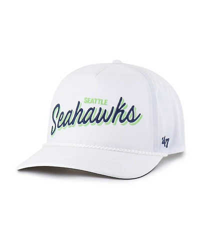 '47 Brand Men's White Seattle Seahawks Brrr Fairway Hitch Adjustable Hat