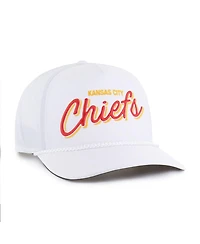 '47 Brand Men's White Kansas City Chiefs Brrr Fairway Hitch Adjustable Hat