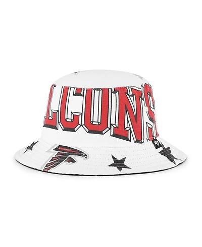 '47 Brand Women's White Atlanta Falcons Energize Bucket Hat