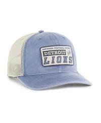 '47 Brand Men's Blue Detroit Lions Canteen Relaxed Trucker Adjustable Hat