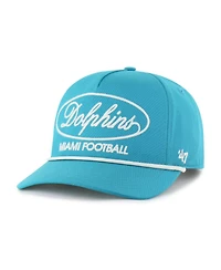 '47 Brand Men's Aqua Miami Dolphins Foundational Hitch Adjustable Hat