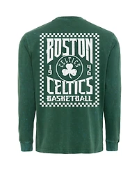 Sportiqe Men's Green Boston Celtics Bono Long Sleeve T-Shirt