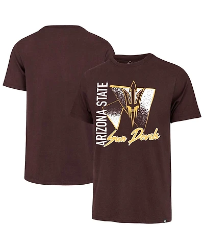 '47 Brand Men's Maroon Arizona State Sun Devils Side Arm Franklin T-Shirt