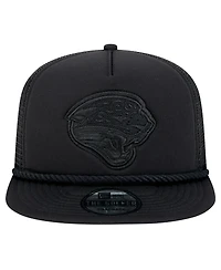 New Era Men's Black Jacksonville Jaguars Active Tone Golfer Snapback Hat