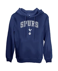 1863FC Men's Navy Tottenham Hotspur Athletic Wordmark Fleece Pullover Hoodie