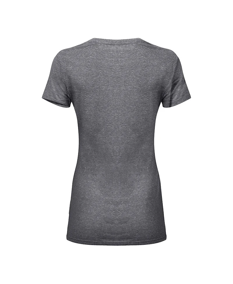 1863FC Women's Heather Gray Chelsea Color Badge Tri-Blend T-Shirt