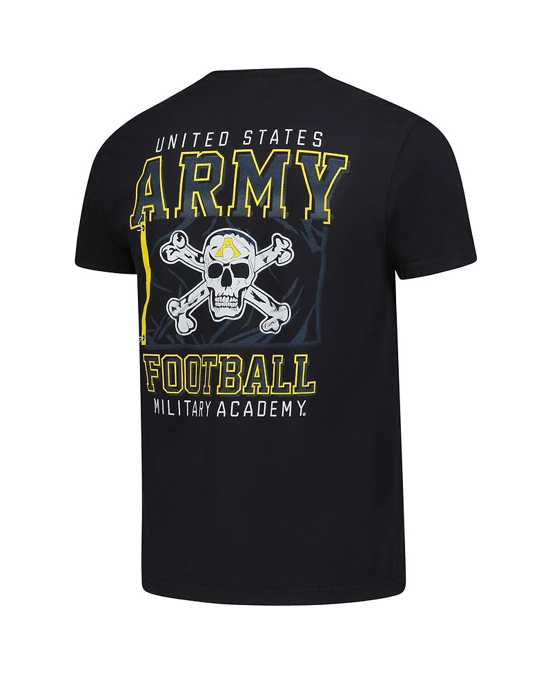 Image One Men's and Women's Black Army Knights Hyper Local Comfort Colors T-Shirt
