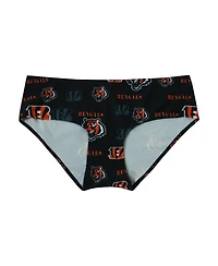 Concepts Sport Women's Black Cincinnati Bengals Mosaic Allover Print Knit Panty