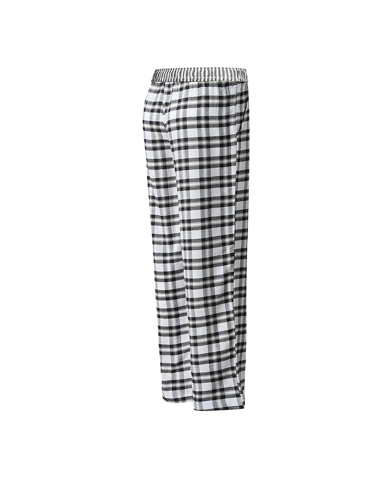 Concepts Sport Women's Black Inter Miami Cf Sienna Flannel Pants
