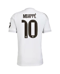 Adidas Men's Kylian Mbappe White Real Madrid 2025/26 Home Replica Player Jersey
