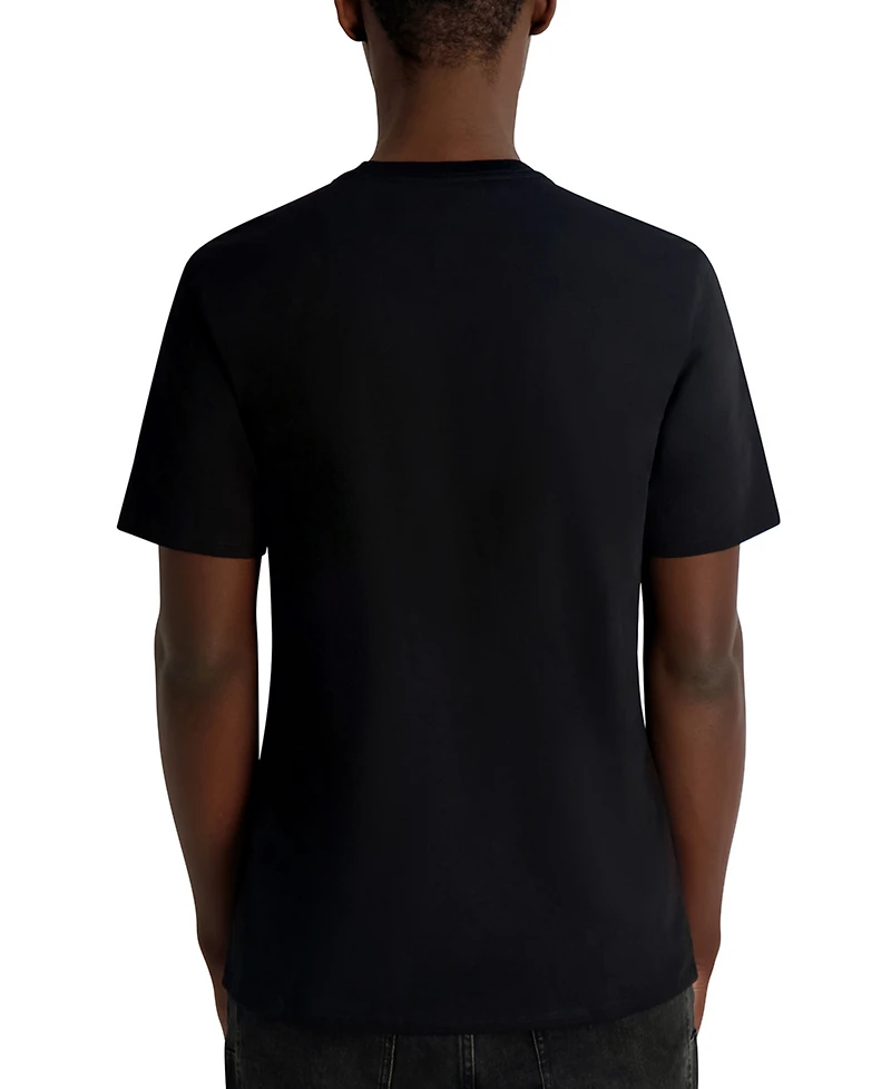 Karl Lagerfeld Paris Men's Thumbprint Detail T-Shirt