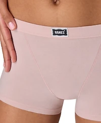 Hanes Women's 3-Pk. Originals Ultimate Boxer Brief Underwear 45VOBB