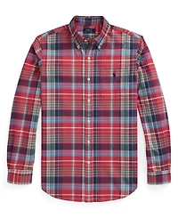 Polo Ralph Lauren Men's Classic-Fit Plaid Oxford Shirt