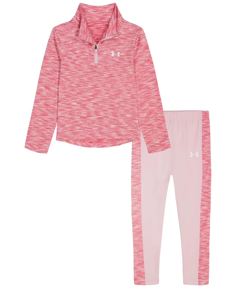Under Armour Toddler and Little Girls 2-Piece Tech Twist Jacket Leggings Set