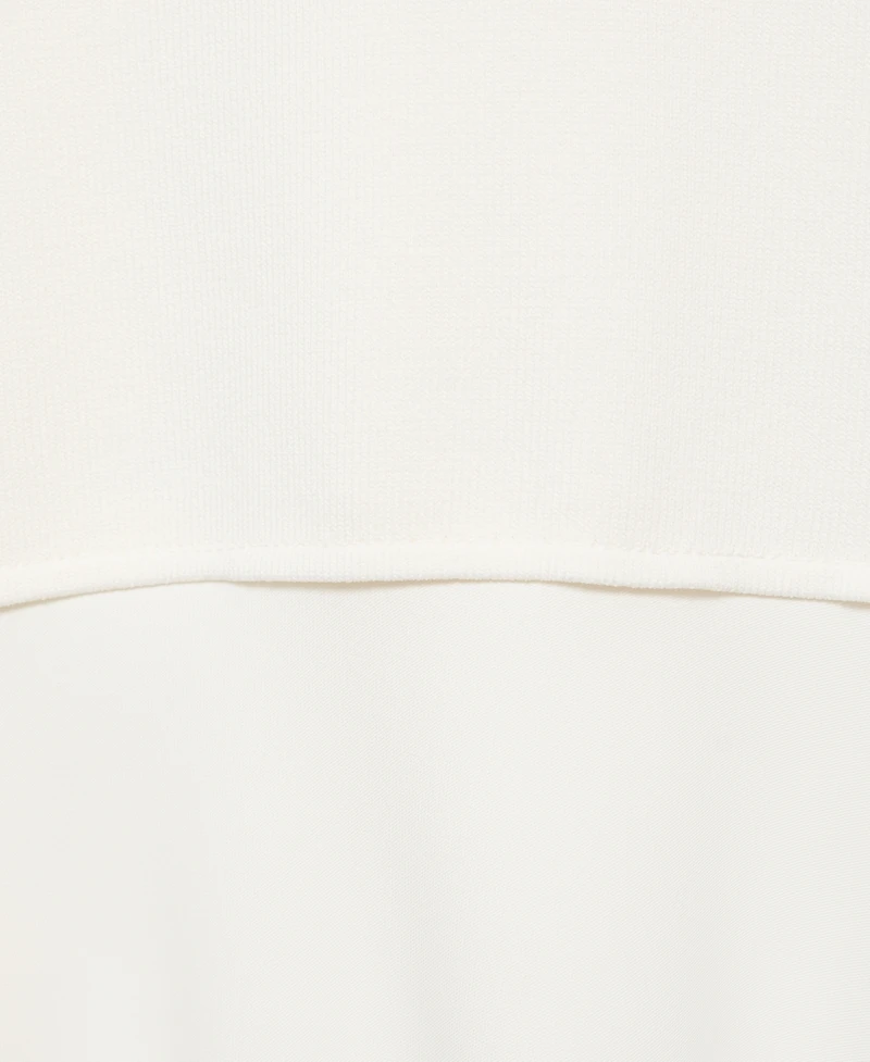 Mango Women's Combined Long Dress
