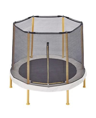 JumpKing 60” Round Trampoline with Enclosure – The Ultimate Fun for Indoor & Outdoor Play