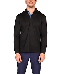 Tailorbyrd Men's Motion Long Sleeve Polo