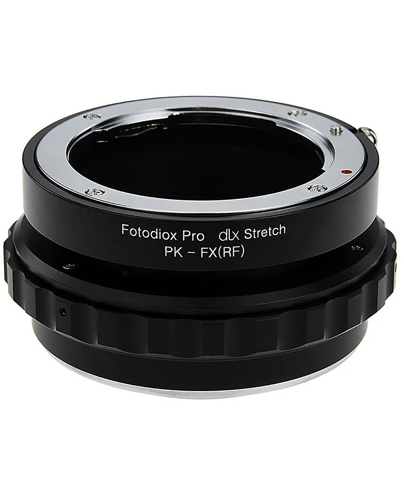 Fotodiox Dlx Series Pentax K Mount (Pk) Slr Lens to Fujifilm X-Series Mirrorless Camera Body Stretch Mount Adapter with Macro Focusing Helicoid and Ma
