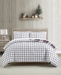 Sunham Holiday Plaid 3-Pc. Comforter Sets