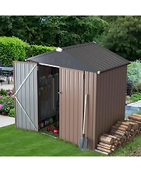 Aecojoy 6'x4' Outdoor Storage Shed