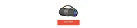 RadioShack 50W Gray and Orange Wireless Bluetooth Portable Speaker With Type C Charging Cable 4001784