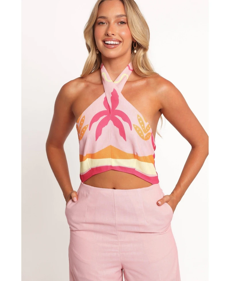 Petal and Pup Women's Aryn Halterneck Jumpsuit
