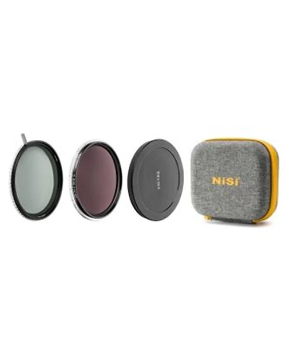 Nisi 77mm Swift True Color Vnd Kit With True Color 1 5 Stops Vnd Nd16 4 Stop Filter