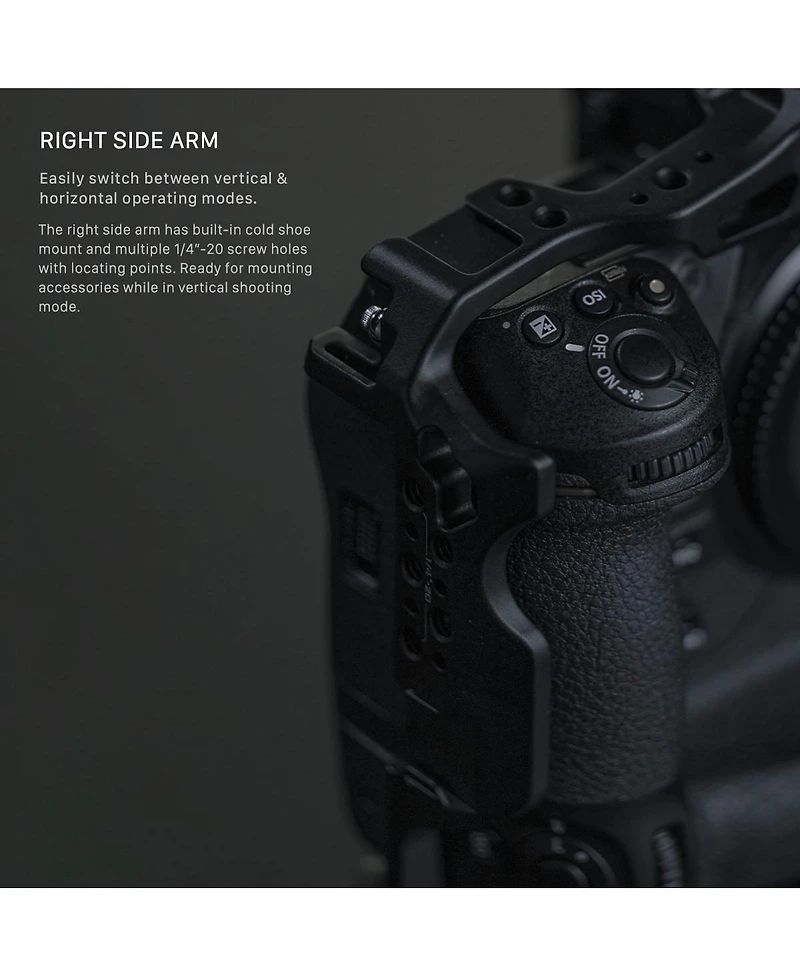 Tilta Basic Full Camera Cage Kit for Nikon Z9, Black