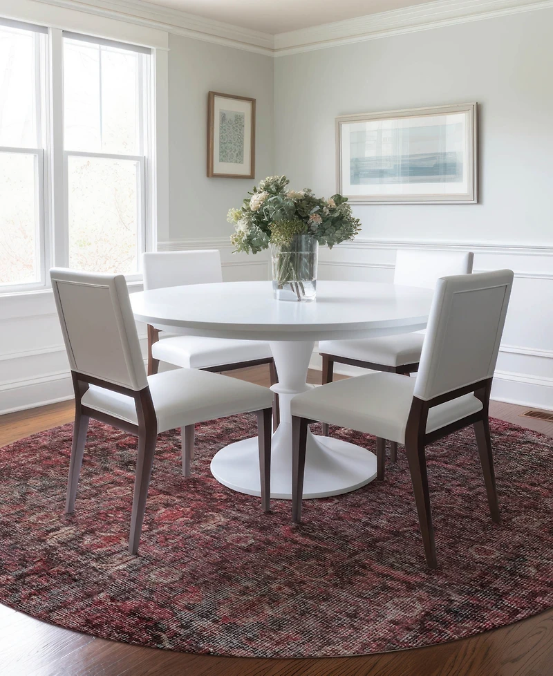 Dalyn Karaj Washable KJ3 8'x8' Round Area Rug