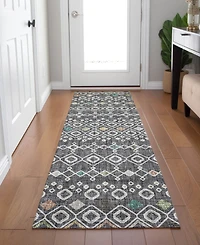 Dalyn Portico Washable PO4 2'3"x7'6" Runner Area Rug