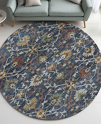 Dalyn Silk Road Washable SR4 8'x8' Round Area Rug